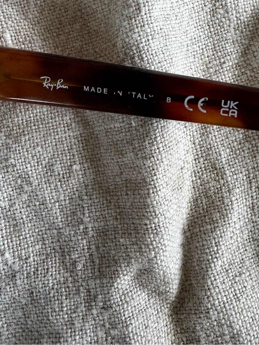 Ray-Ban Tortoise Acetate Sunglasses with Brown Gradient Lenses - Picture 3 of 4